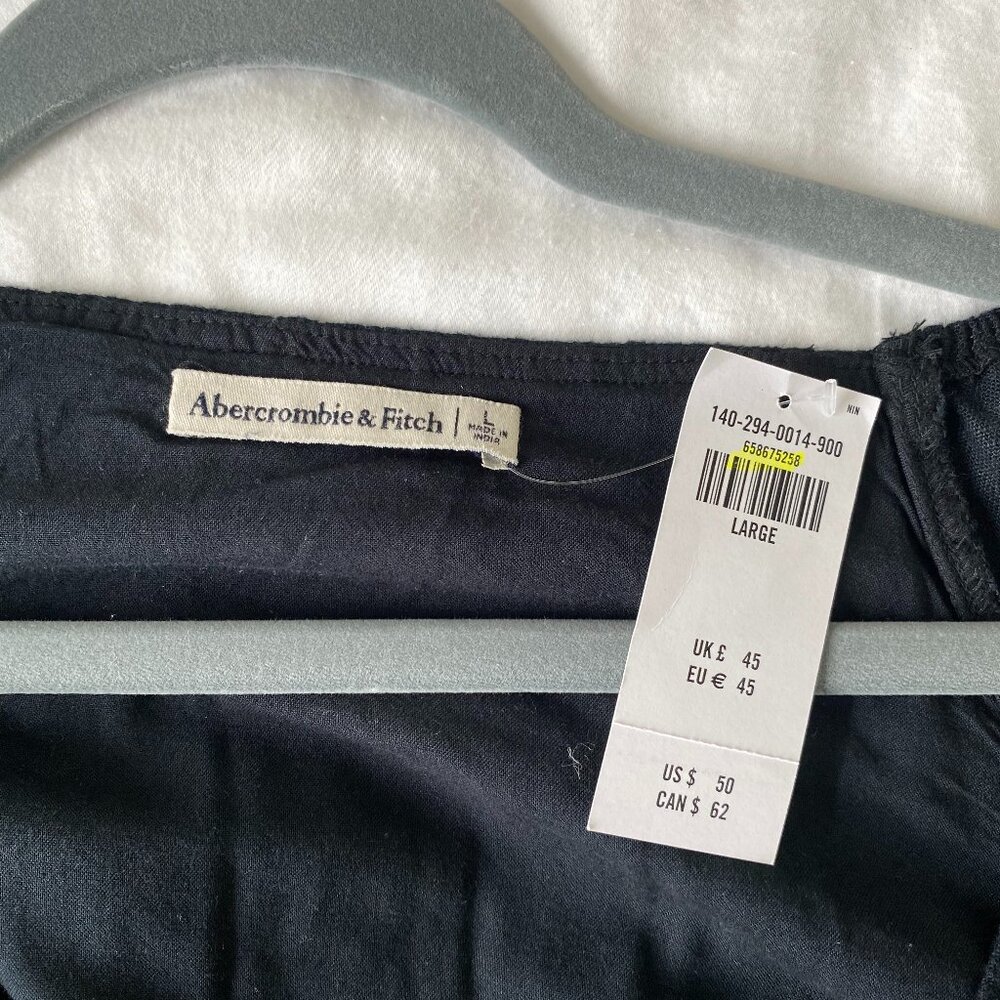 Black Women's Top by Abercrombie & Fitch - Picture 4 of 5